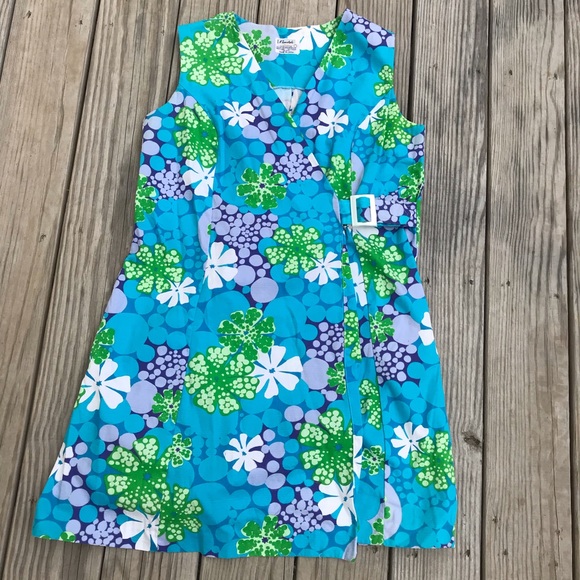 Vintage Dresses & Skirts - Vintage 60’s Hawaiian gogo mod volup wrap dress
